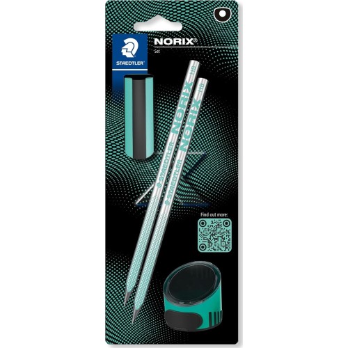 staedtler hb drawing pencils - for sketching and writing - norix - includes 181 SBK2-3 4007817169209