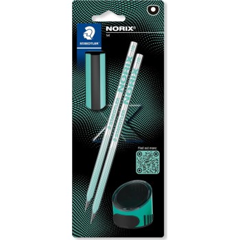 staedtler hb drawing pencils - for sketching and writing - norix - includes 181 SBK2-3 4007817169209