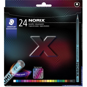 STAEDTLER Norix Ξυλομπογιές 24 Χρωμάτων - Norix 186 C24 4007817167649