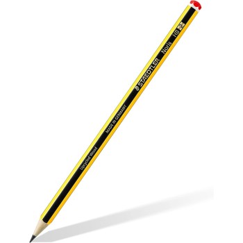 Staedtler pencil set noris 120, made from upcycled wood, hardness level HB, 3 x pencils, 1 x eraser and 1 pointer, high quality 