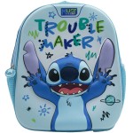 Diakakis imports School Backpack Kindergarten Disney Stitch Trouble Maker Must Team 3d Eva 1 Case 000564815 5205698726958
