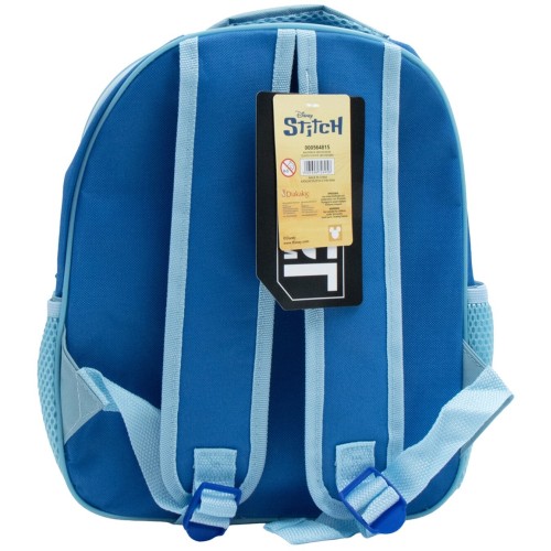 Diakakis imports School Backpack Kindergarten Disney Stitch Trouble Maker Must Team 3d Eva 1 Case 000564815 5205698726958