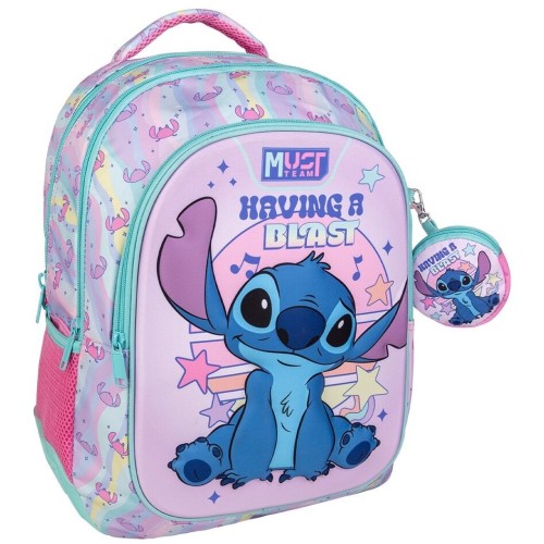 Diakakis imports School Backpack Elementary Disney Stitch Having A Blast Must Team 3 Cases 000564812 5205698726897