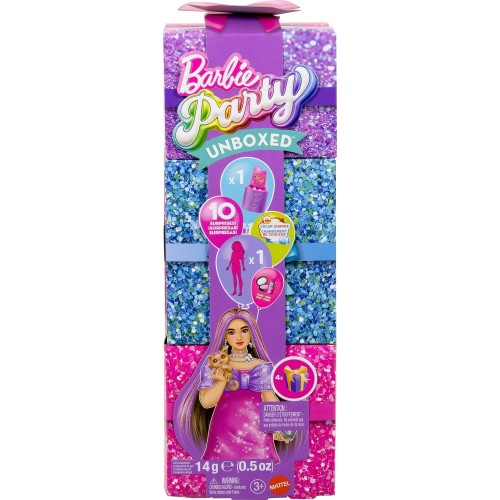 Mattel barbie party unboxed glam party - curvy κούκλα JFY67 194735308637