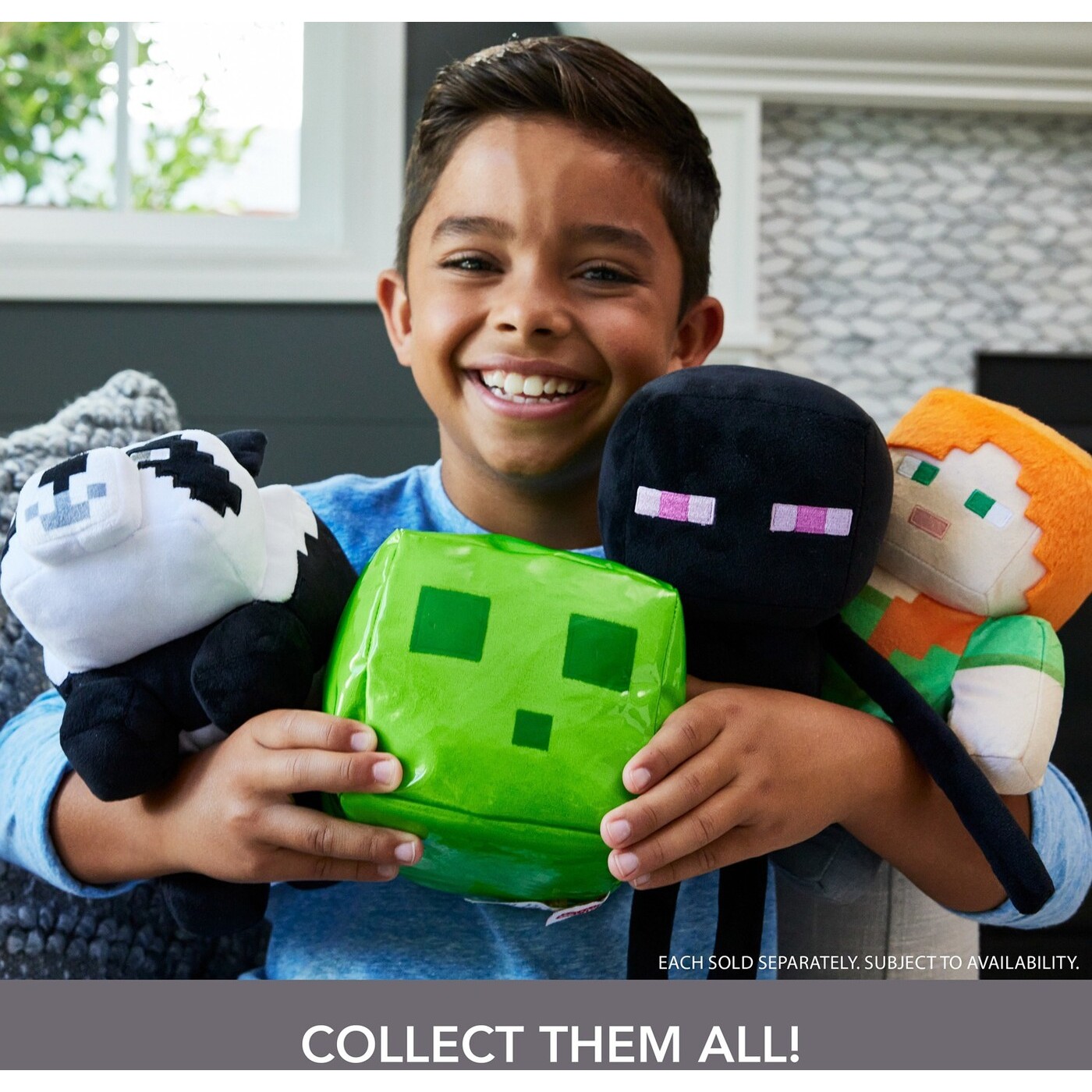 Basic Panda Minecraft Mattel Minecraft Basic Panda Plush, Video-game Character Soft Doll ...