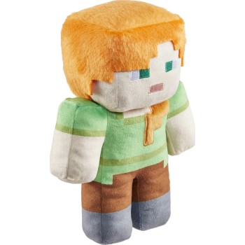 Mattel Minecraft Plush Dolls 8-In Plush Dolls, Fan Favorite Characters Alex HBN39 / HLN12 194735115501