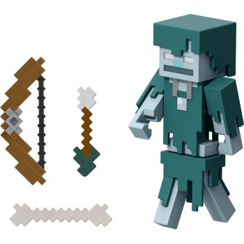 Mattel Minecraft Stray Action Figure & Accessories Set, 3.25-Inch Scale Collectible Toy GTP08 / JCN43 194735273317