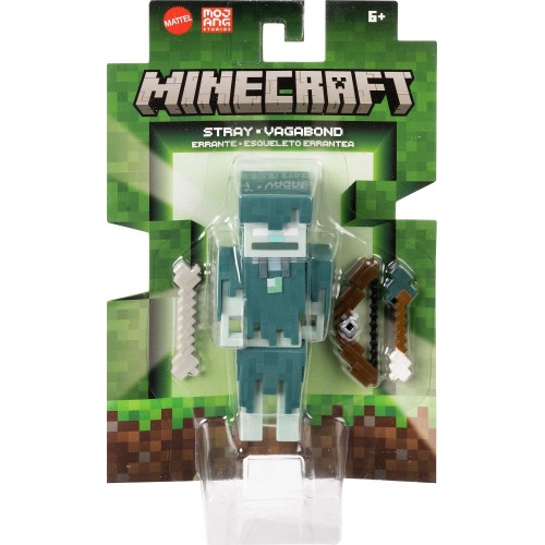 Mattel Minecraft Stray Action Figure & Accessories Set, 3.25-Inch Scale Collectible Toy GTP08 / JCN43 194735273317