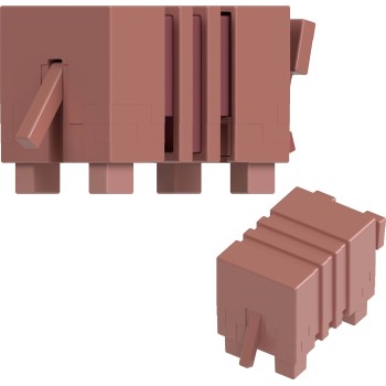 Mattel Minecraft Armadillo Action Figure & Accessories Set, 3.25-Inch Scale Collectible Toy GTP08 / JCN40 194735273645