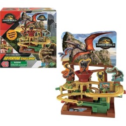 epoch games -  jurassic world rebirth adventure challenge - party game 7515 5054131075159