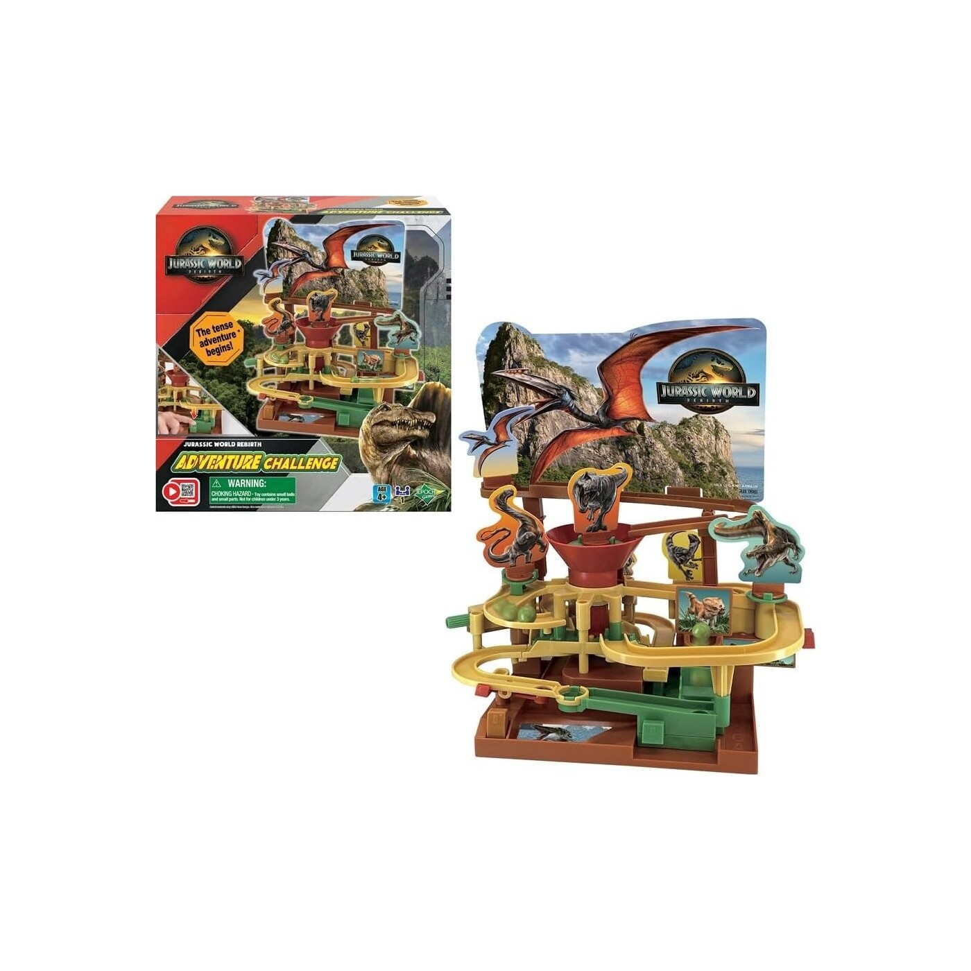 epoch games - jurassic world rebirth adventure challenge - party game ...