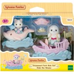 Epoch sylvanian families -  amusement park ride set -ride the waves- dollhouse pl 5820 5054131058206