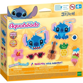 Epoch Disney Stitch Aquabeads Stitch Keychain Craft Kit 35119 5054131351192