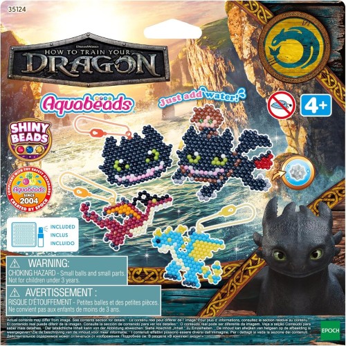 Epoch Aquabeads How To Train Your Dragon Craft Kit 35124 5054131351246