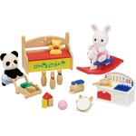 Epoch Sylvanian Families Baby's Toy Box Snow Rabbit & Panda Babies - Κουτί Παιχνιδιών Μωρού - Μωρα Κουνελάκι Του Χιονιού Και Πάν