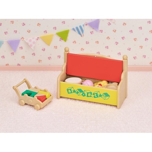 Epoch Sylvanian Families Baby's Toy Box Snow Rabbit & Panda Babies 5709 5054131057094