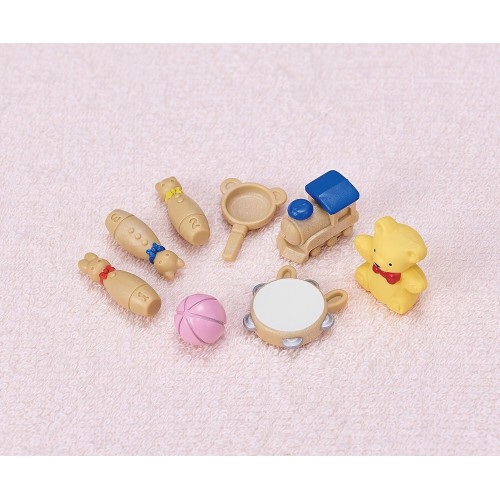 Epoch Sylvanian Families Baby's Toy Box Snow Rabbit & Panda Babies - Κουτί Παιχνιδιών Μωρού - Μωρα Κουνελάκι Του Χιονιού Και Πάν