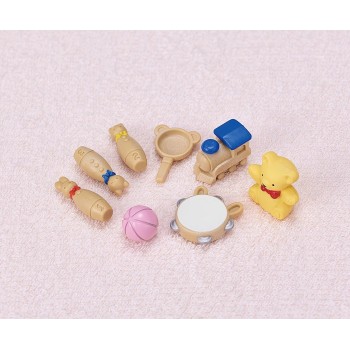 Epoch Sylvanian Families Baby's Toy Box Snow Rabbit & Panda Babies - Κουτί Παιχνιδιών Μωρού - Μωρα Κουνελάκι Του Χιονιού Και Πάν