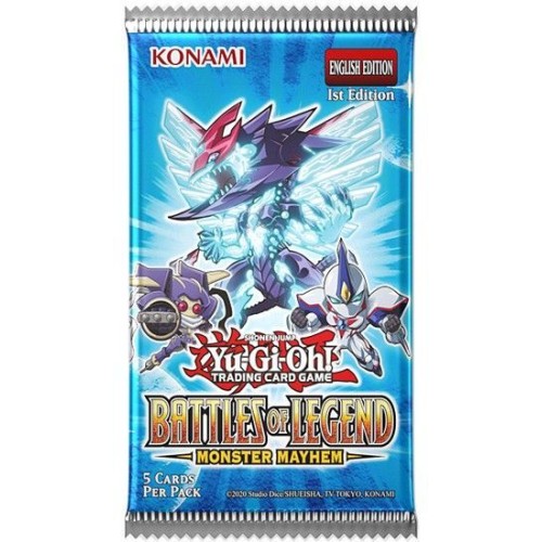KONAMI Yu-Gi-Oh! Battles Of Legend: Monster Mayhem Booster - 1 Τμχ KON191996 4012927191941