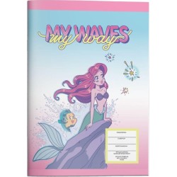 Diakakis imports Disney Princess Τετράδιο Καρφίτσα 17Χ25 PRINCESS 40Φ 2ΣΧ - 1 Τμχ 000564980 5205698747625