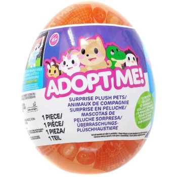 Jazwares Adopt Me! Plush Animal 12.5Cm. In Surprise Egg Series 4 - Various Plans (Jwa00001 -W02) JWA00001 191726728986