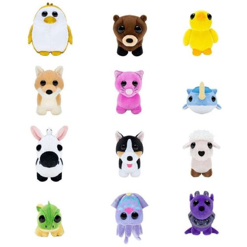 Jazwares Adopt Me! Plush Animal 12.5Cm. In Surprise Series Egg 3 - Various Plans (Jwa00001 -W01) JWA00001 191726706274