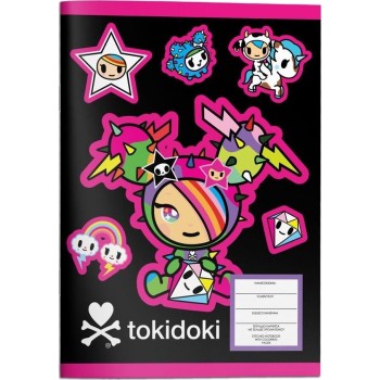Diakakis imports Stitched Notebook 17X25 TOKIDOKI 40F 2K 000470329 5205698747779