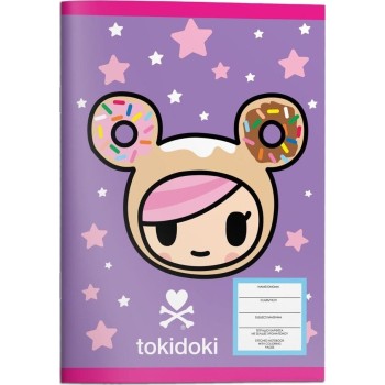 Diakakis imports Stitched Notebook 17X25 TOKIDOKI 40F 2K 000470329 5205698747779