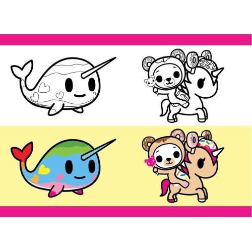 Diakakis imports Stitched Notebook 17X25 TOKIDOKI 40F 2K 000470329 5205698747779