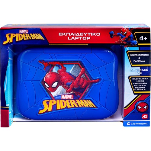 Clementoni Educational Laptop Marvel Spiderman for 4+ Years 1020-63431 8005125634316