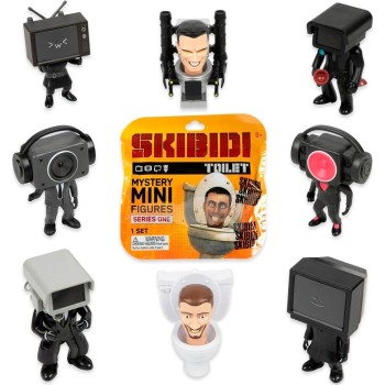 As company Skibidi Toilet Συλλεκτική Μίνι Φιγούρα Μονή Συσκευασία 1013-13000 810054665434