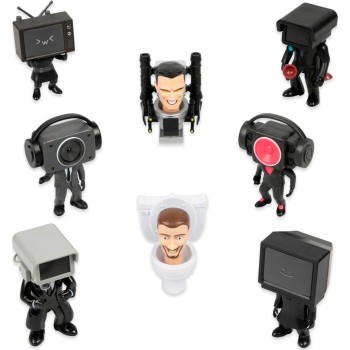 As company Skibidi Toilet Mystery Figures, Collectible Figures, Officially Licensed To 1013-13000 810054665434