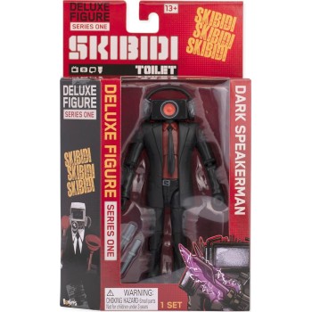 As company Skibidi Toilet Deluxe Figure Speakerman, Collectible Figures, Officially Li 1013-13800 810054666943