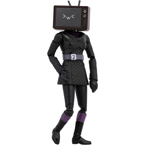 As company Skibidi Toilet Toilet Deluxe 6 Inch Figure, TV Woman Collectible Figure, Officially Licensed Toilet Merch 1013-13800 