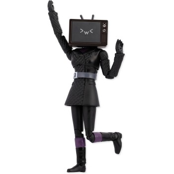 As company Skibidi Toilet Toilet Deluxe 6 Inch Figure, TV Woman Collectible Figure, Officially Licensed Toilet Merch 1013-13800 