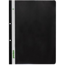 A&G PAPER A4 Folder With Foil & Holes Black A&G 25958 25958 5205616259582