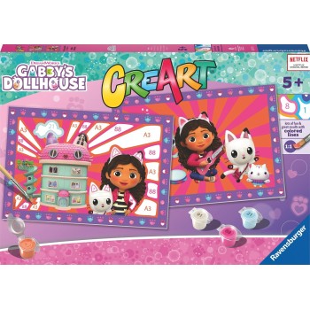 Ravensburger Creart Junior Gabbys Dollhouse 23715 4005556237159