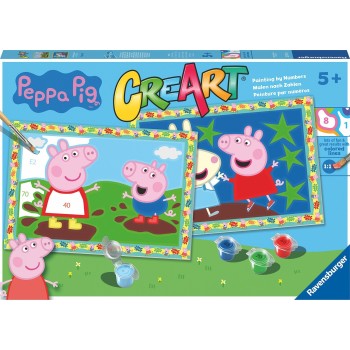 Ravensburger Παιχν. κατασκευή creart junior peppa pig 23570 4005556235704