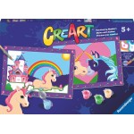 Ravensburger Παιχν. κατασκευή creart junior μονόκεροι 23558 4005556235582