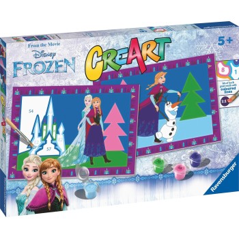 Ravensburger Παιχν. κατασκευή creart junior frozen 23555 4005556235551