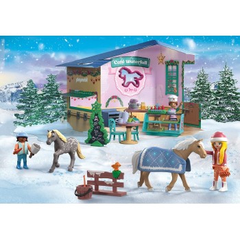 Playmobil Advent Calendar Christmas At The Rider Cafe 71952 4008789719522