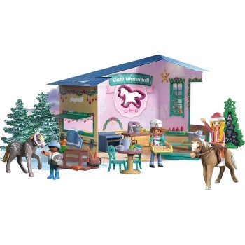 Playmobil Advent Calendar Christmas At The Rider Cafe 71952 4008789719522