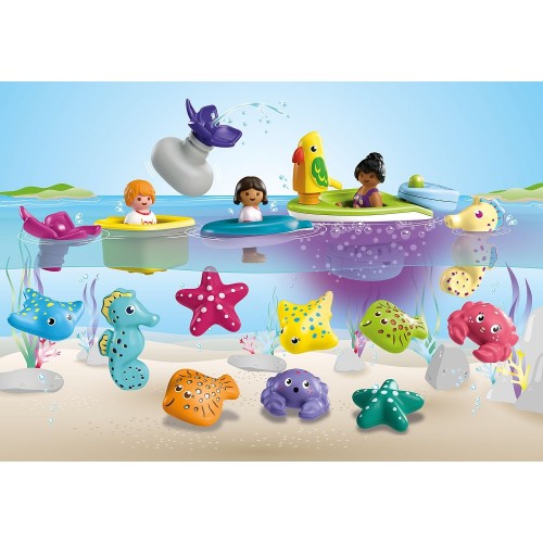 Playmobil JUNIOR & Tinti: Colourful Bath Time Christmas Countdown 71777 4008789717771