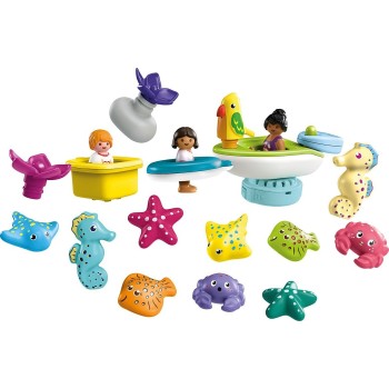 Playmobil JUNIOR & Tinti: Colourful Bath Time Christmas Countdown 71777 4008789717771