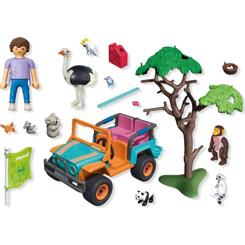 Playmobil Animals & Friends: Όχημα 4x4 71854 4008789718549