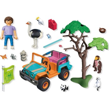 Playmobil Animals & Friends: Όχημα 4x4 71854 4008789718549