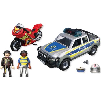Playmobil City Action Police Chase With Pick-up Truck 71875 4008789718754