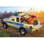 Playmobil City Action Αστυνομικό Όχημα Pickup Και Μοτοσυκλέτα 71875 4008789718754