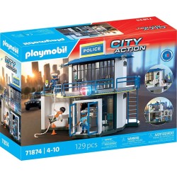 Playmobil City Action Police Station With Investigation Room 71874 4008789718747