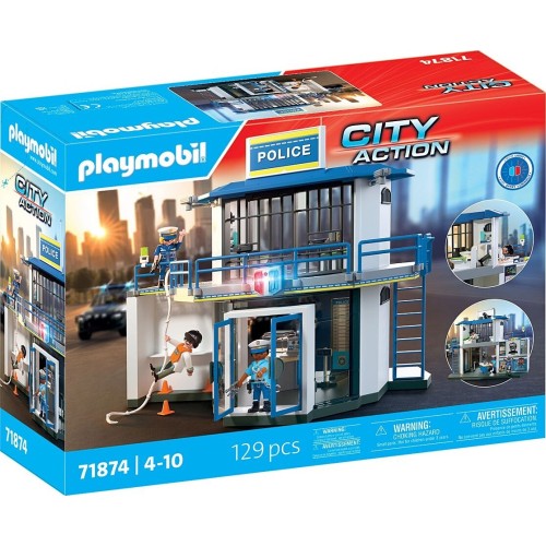 Playmobil City Action Police Station With Investigation Room 71874 4008789718747